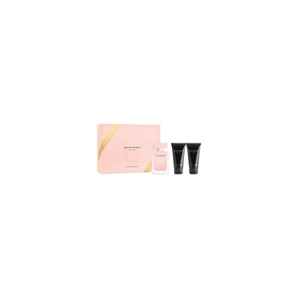 Narciso Rodriguez Narciso Rodriguez SET EDP:lle 50 ml + suihkugeeli 50 ml + vartalovoide 50 ml