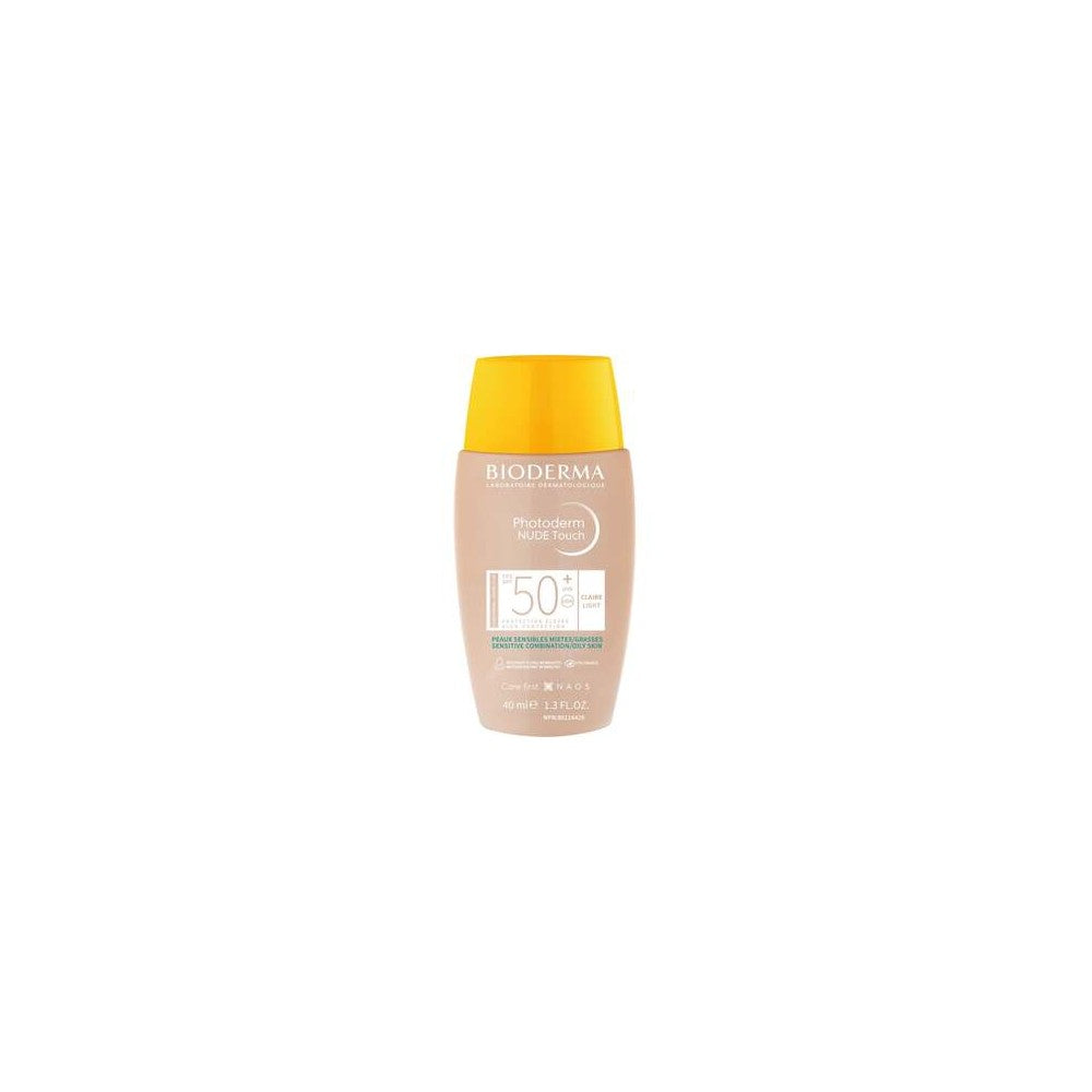 Bioderma Photoderm Touch Fluid SPF50+ Light — Fluido solare