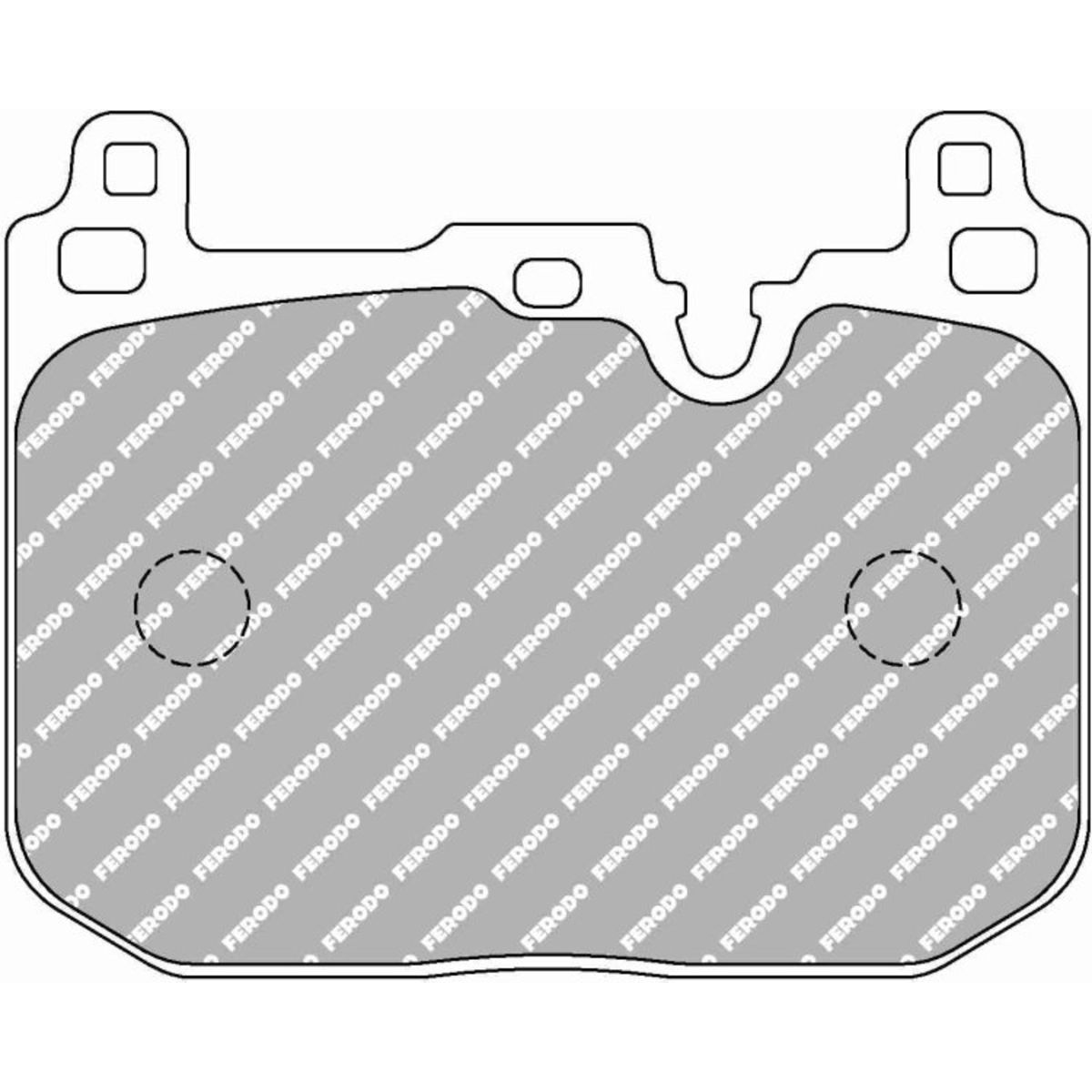 Jarrupalat, levyjarru FERODO RACING FCP4611H