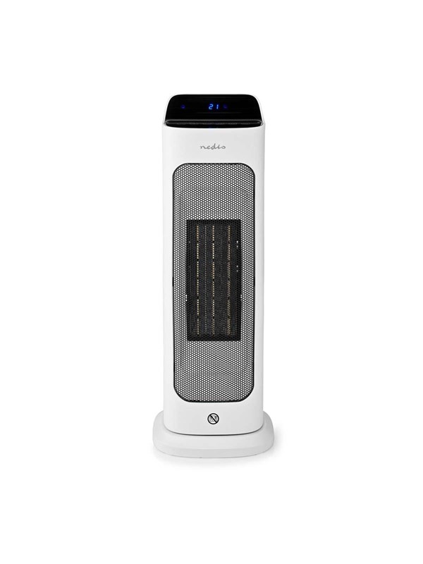 SmartLife keraaminen PTC-tuuletinlämmitin | Wi-Fi | 2000 W | 2 Lämpöasetusta | Oskillaatio | Näyttö | 10 - 49 °C | AndroidTM / IO