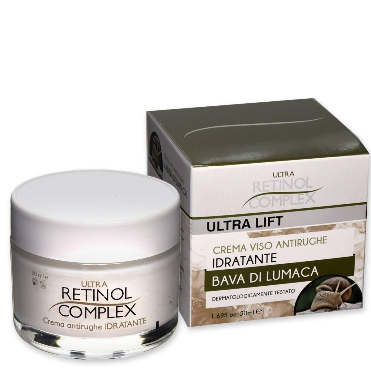 Retinol Complex Ultra Lift Idratante Alla Bava Di Lumaca 50 ml — Crema viso