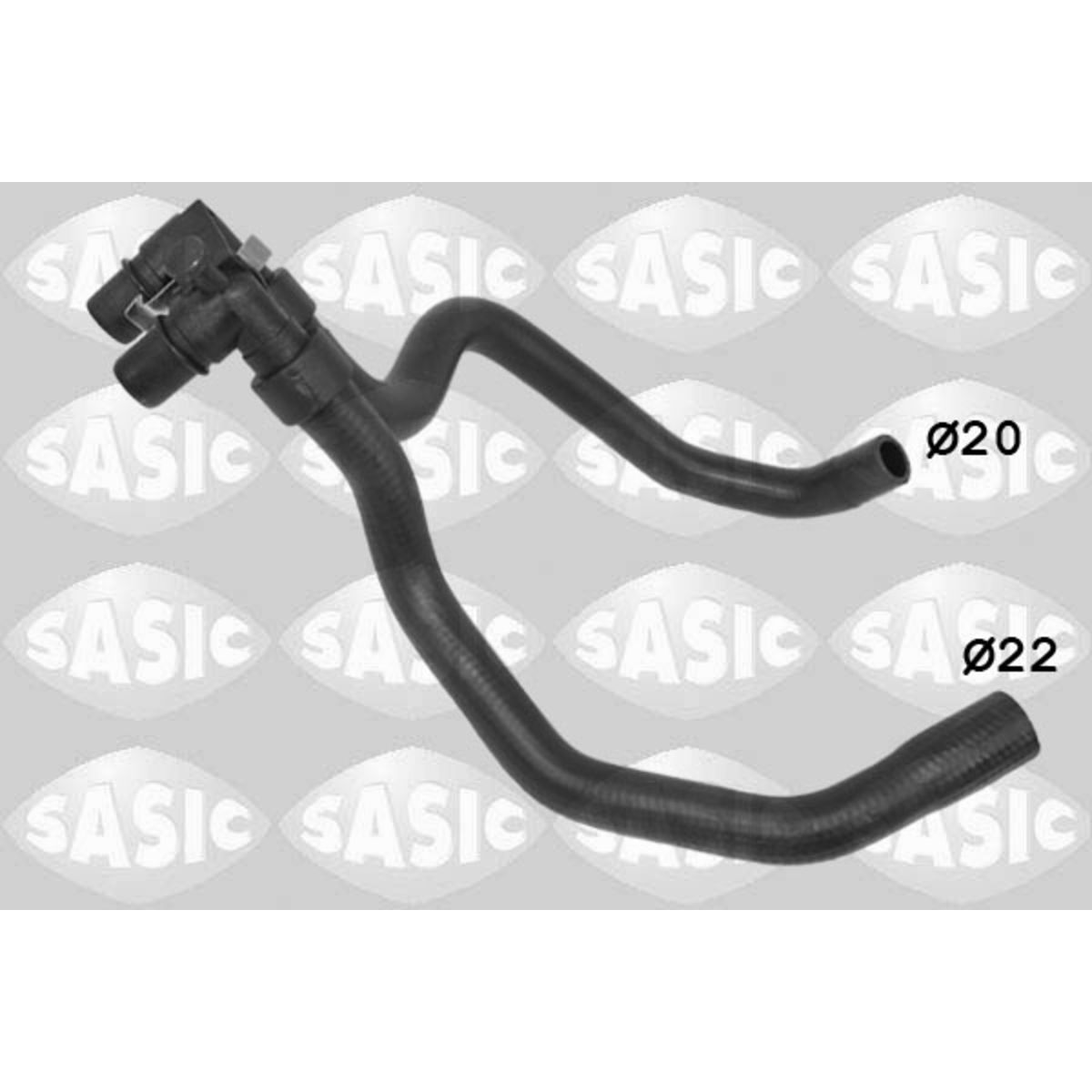 Jäähdyttimen letku SASIC 3400236