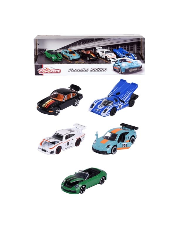 Majorette Porsche Motorsport 5 Pieces Giftpack