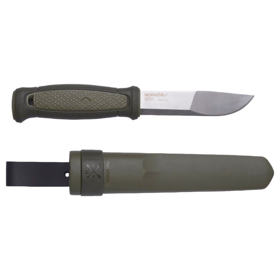 Morakniv Kansbol With Polymer Sheath (S), ulkoilupuukko, vihreä