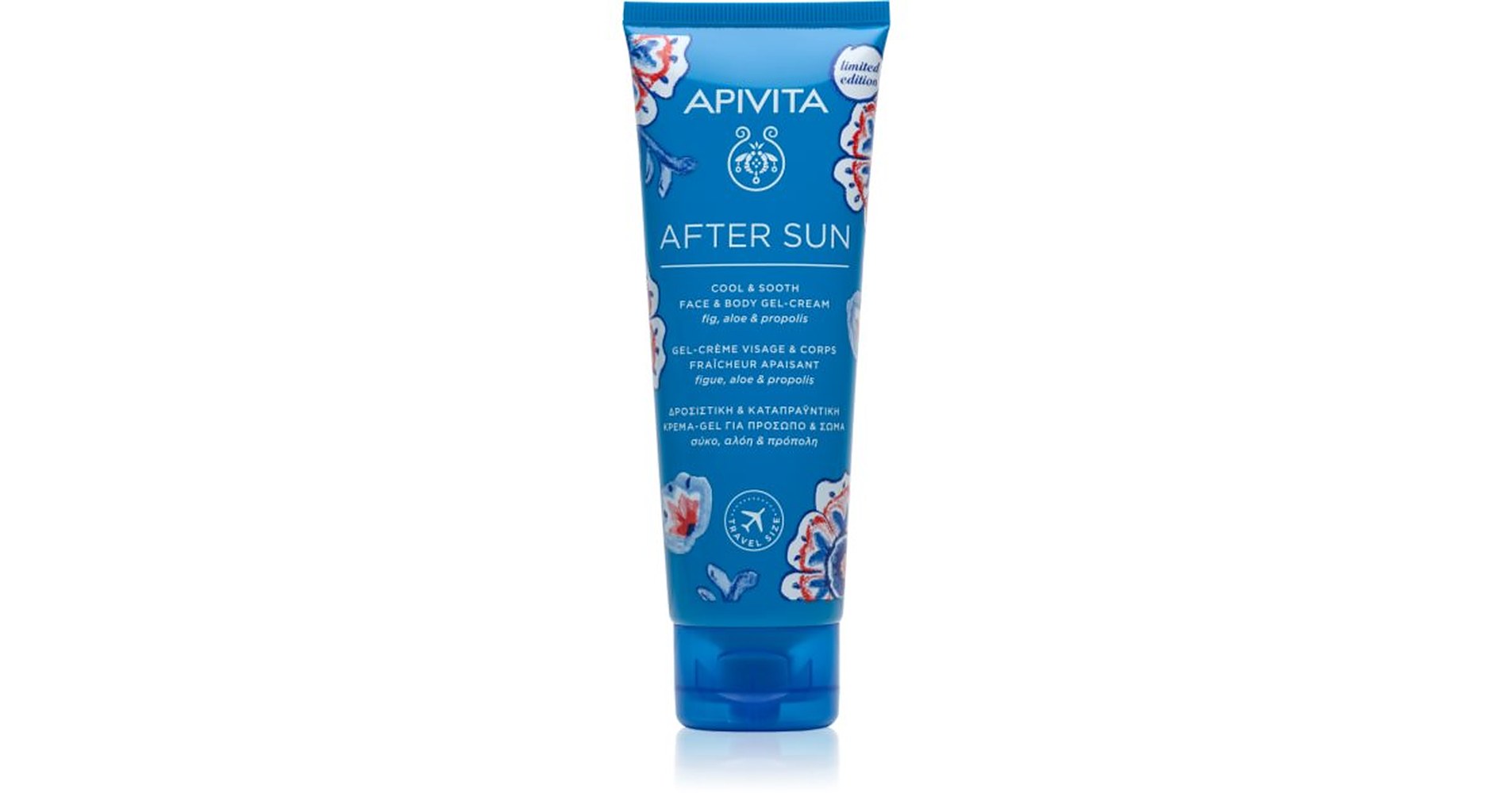 Apivita Bee Sun Safe Cool & Sooth auringon jälkeinen kasvo- ja vartalovoide-geeli 100 ml