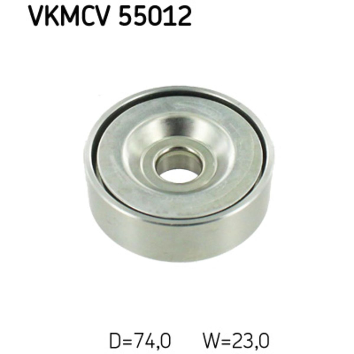 Ohjainrulla, moniurahihna SKF VKMCV 55012