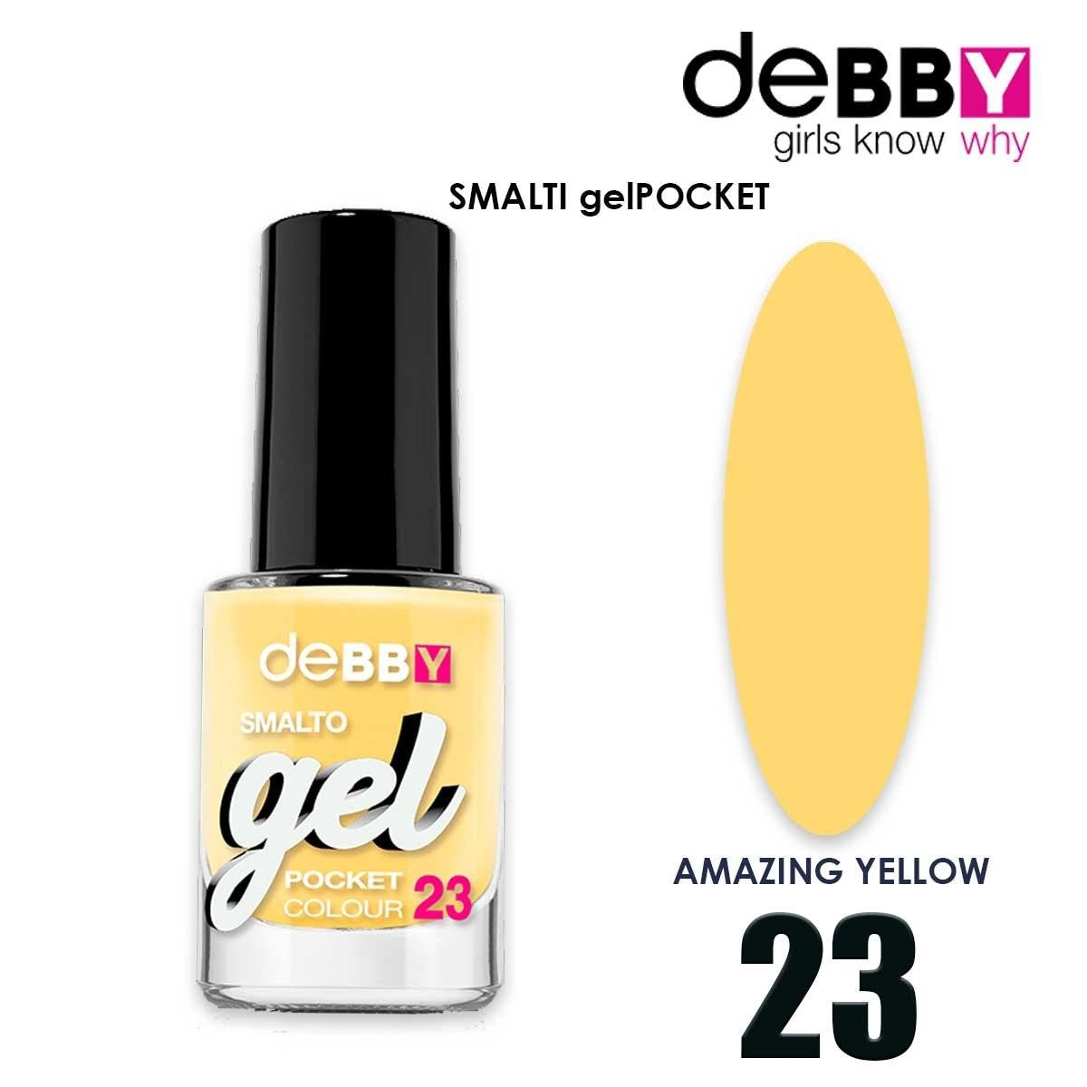 Debby Gel-lakka Tasku 23 Yllättävä Keltainen