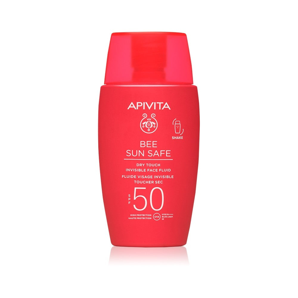 Apivita Bee Sun Safe Fluid kuivakosketussuojavoide SPF 50+ 50 ml