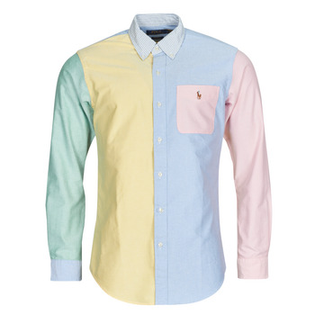 Polo Ralph Lauren Paita vaaleansininen / vaaleankeltainen / minttu / roosa