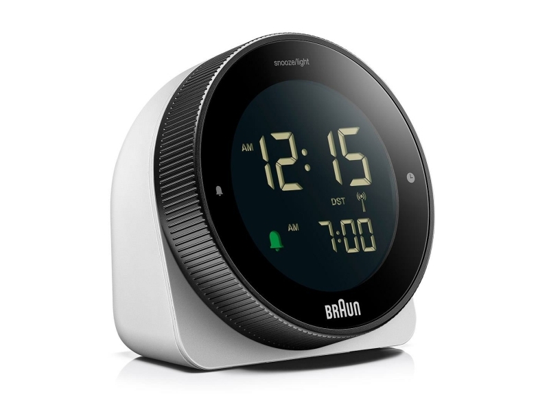 Braun BC24W-DCF Digitaalinen herätyskello (LCD) - Musta/Valkoinen