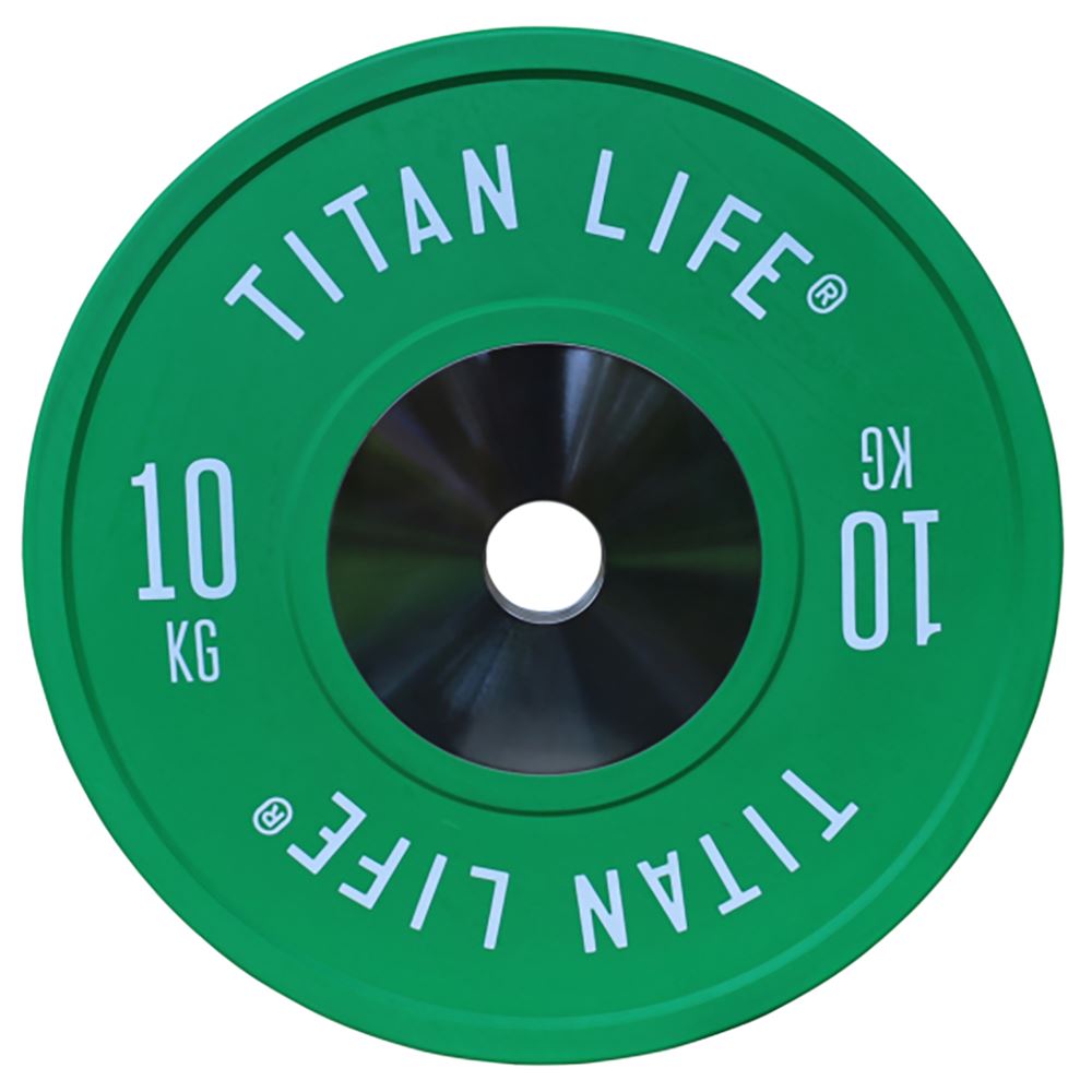 Titan Life PRO Elite Bumper Plates, Levypainot Bumper