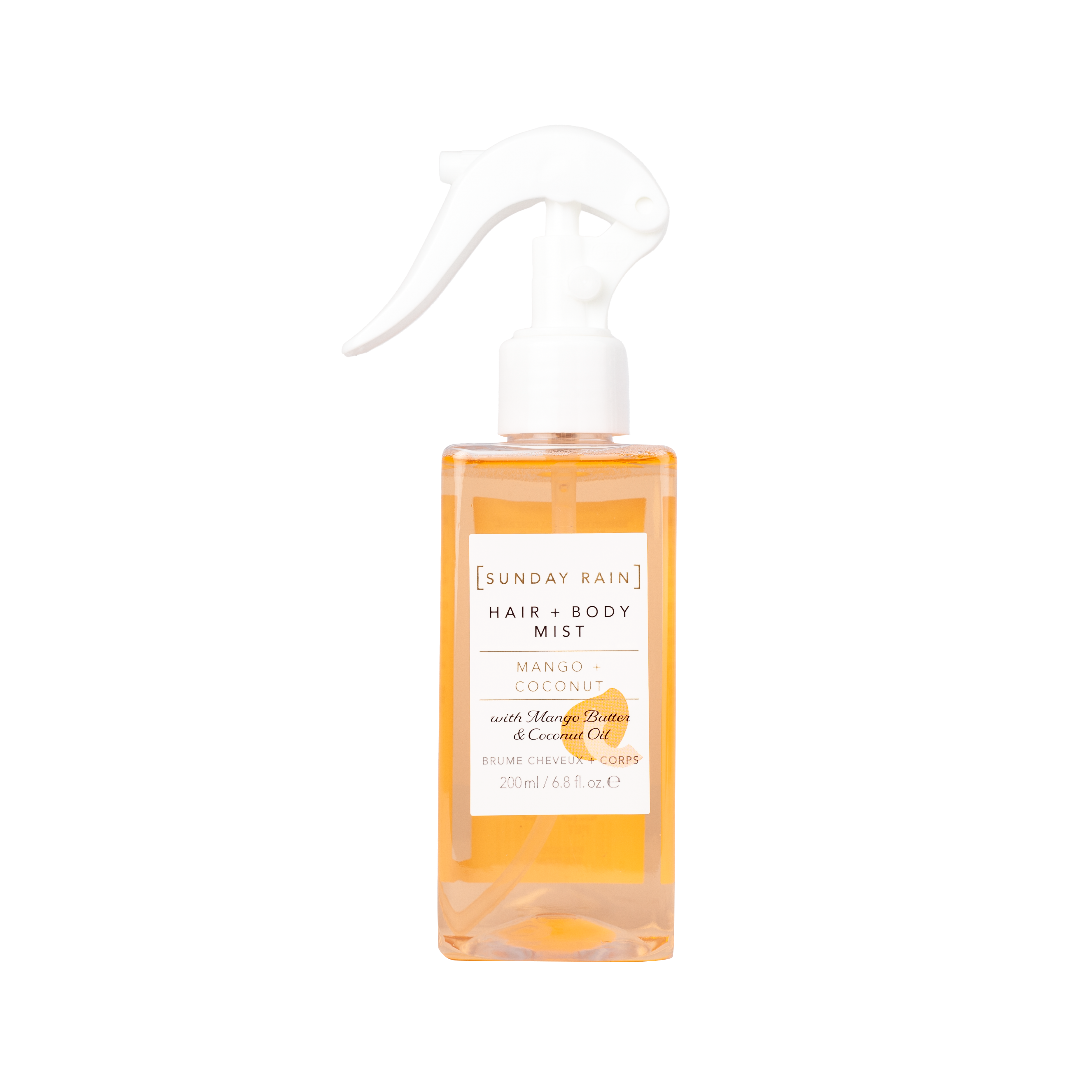 Sunday Rain Mango & Coconut Hair + Body Mist 200ml