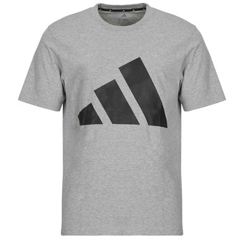 ADIDAS SPORTSWEAR Toiminnallinen paita 'Essentials' meleerattu harmaa / musta
