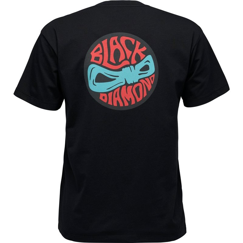 Black Diamond W Rope Badge Ss Tee Black - S