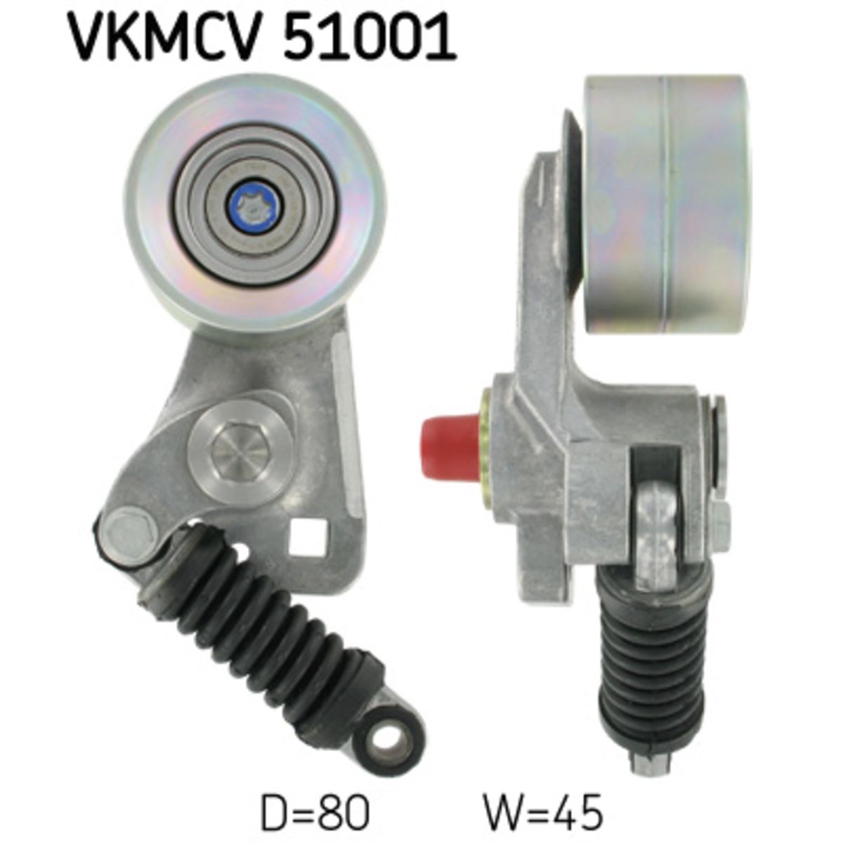 Kiristysrulla, moniurahihna SKF VKMCV 51001