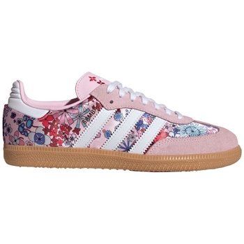 ADIDAS ORIGINALS Tennarit 'Adidas Originals x Liberty London Samba OG' sininen / roosa / tummanpunainen / valkoinen