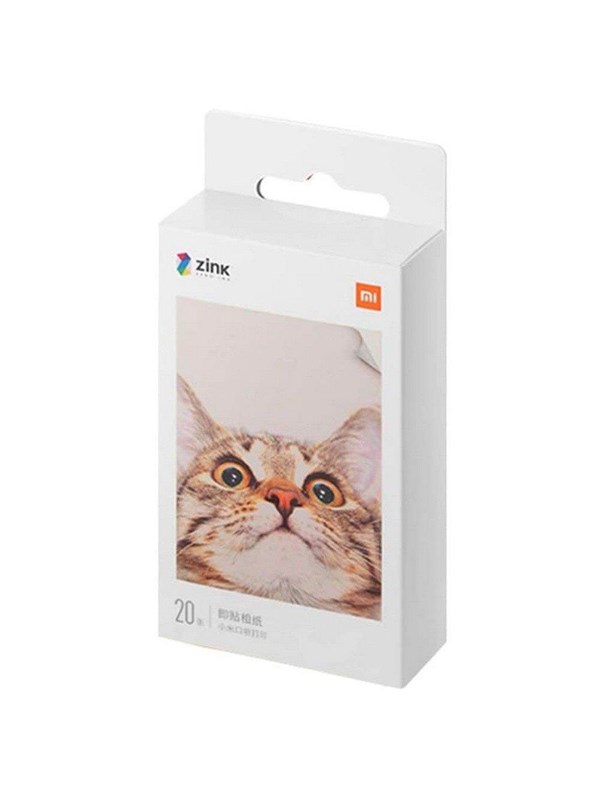 Xiaomi 6934177716485, 5x7.6 cm, 2x3, Valkoinen, Xiaomi Mi Portable Photo Printer, 20 kpl