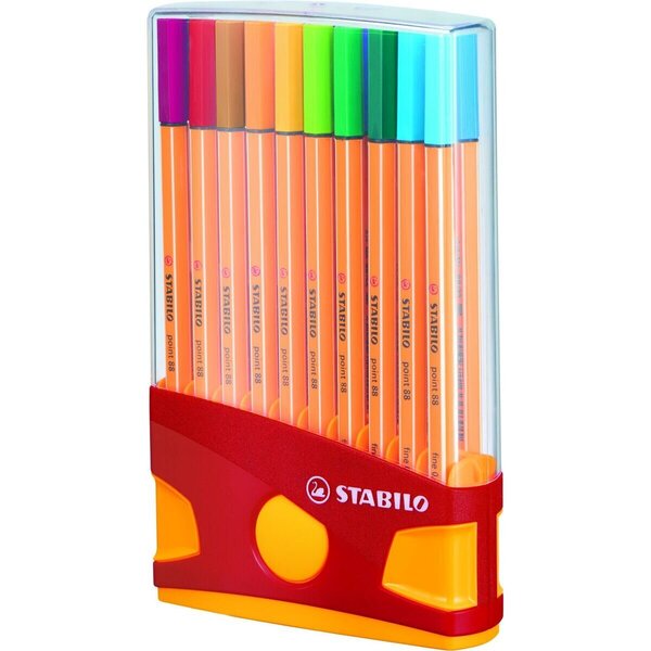 STABILO POINT 88 Väri PARADE classic fineliner set