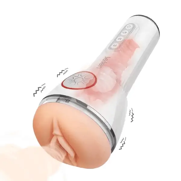Leten - SM340 Super Masturbator, laadukas pumppaava, puristeleva, värisevä, tyydyttävä