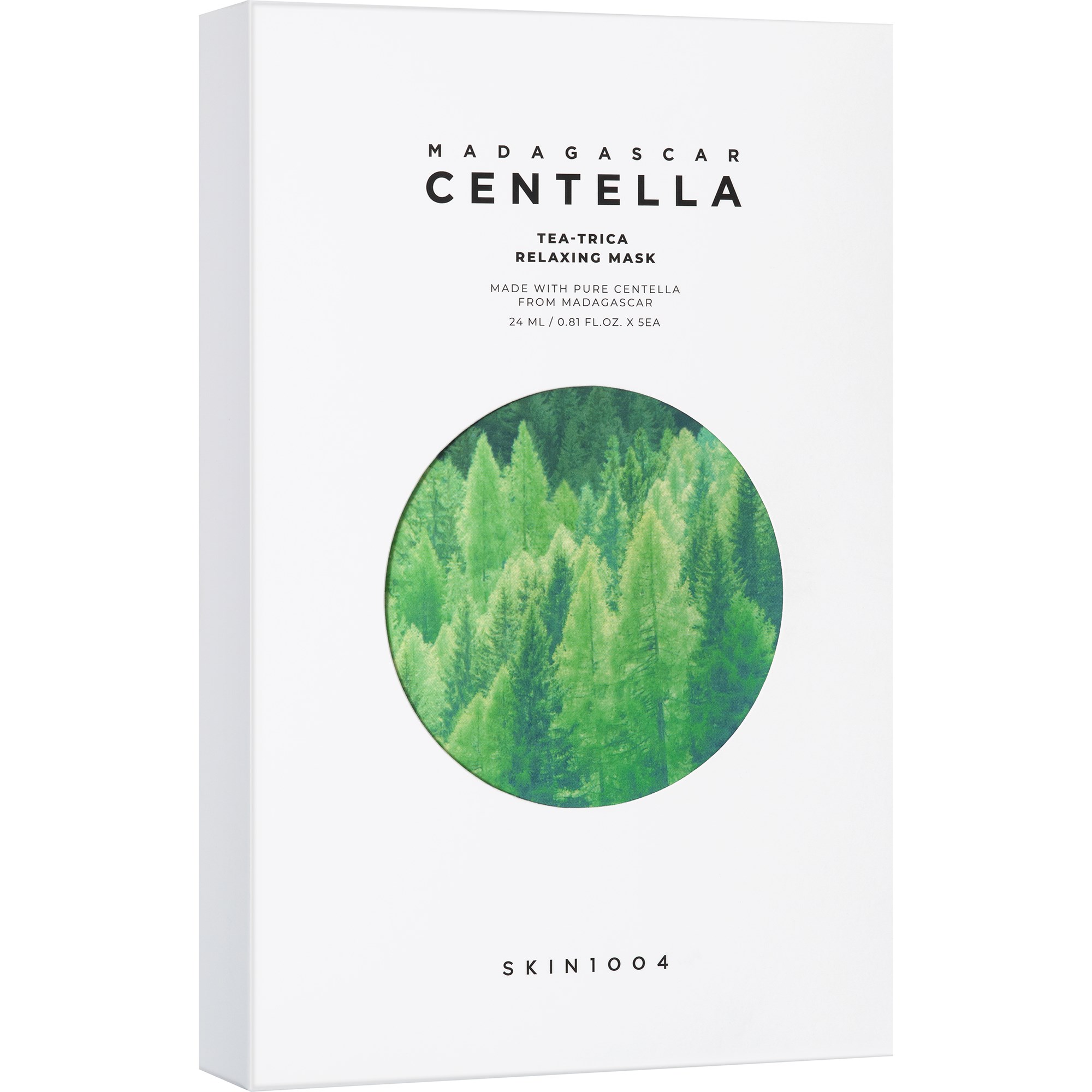SKIN1004 Madagascar Centella Tea-Trica Relaxing Mask 5 x 24 ml