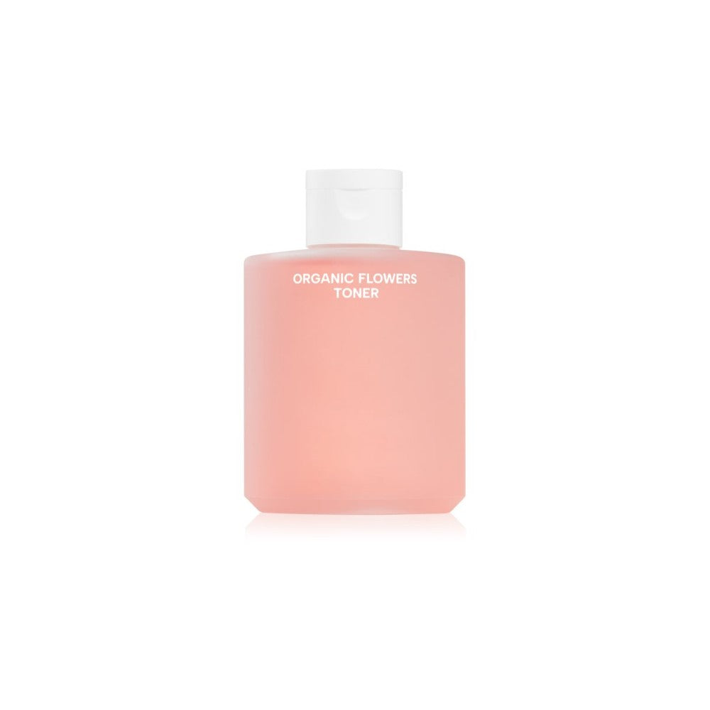 WHAMISA Organic Flowers Toner Deep Rich kosteuttava ja ravitseva kasvovesi kuivalle ja ärtyneelle iholle