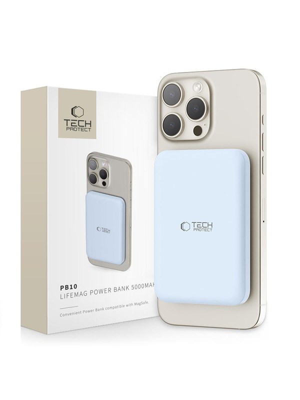 Powerbank Tech-Protect PB10 LifeMag 5000 mAh blå
