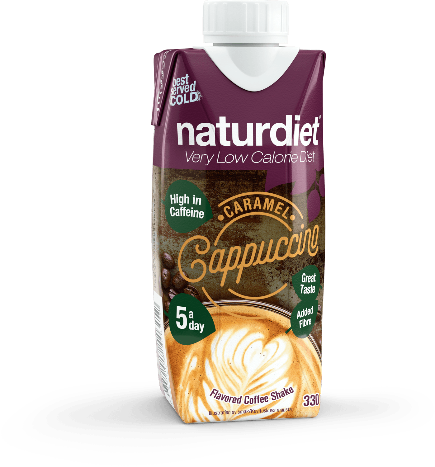 Naturdiet Protein Coffee Caramel-Cappuccino 330ml
