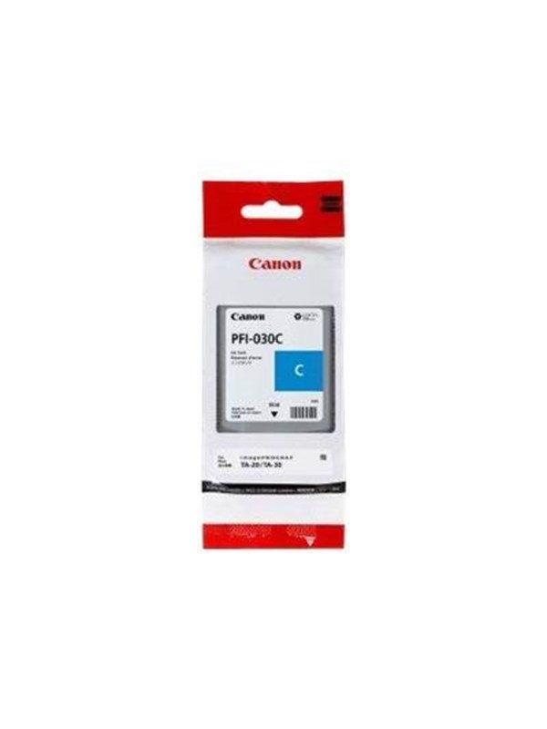 Canon PFI-030-mustekasetti, 55 ml, syaani