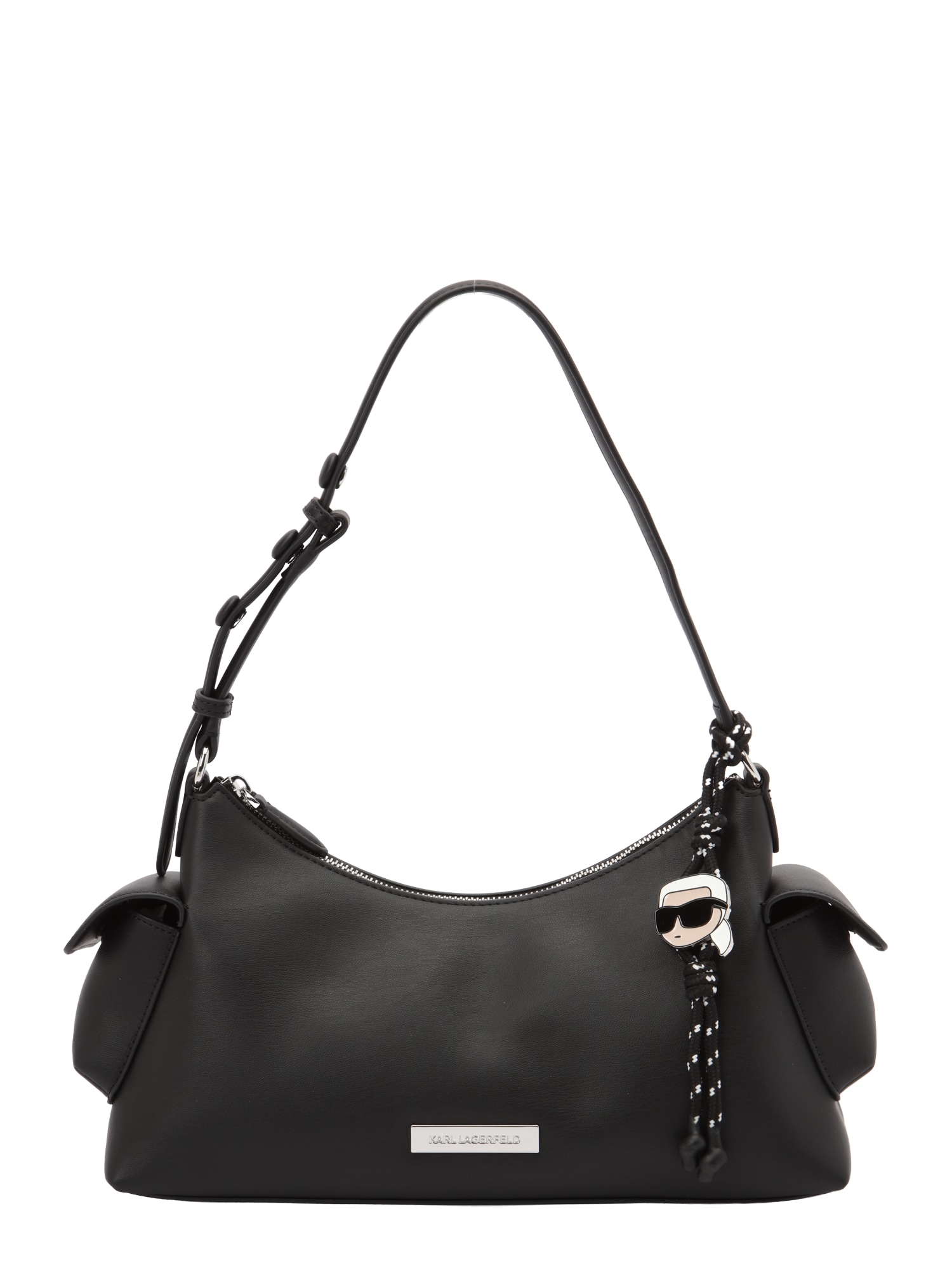 Olkalaukut Karl Lagerfeld IKON SMOOTH CARGO SHOULDER BAG Yksi Koko