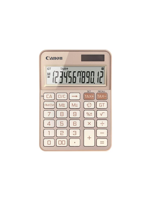 Canon KS-125KB-RG 12-numeroinen pöytälaskin - ruusukulta