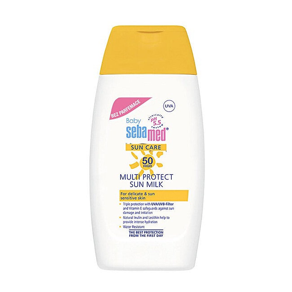 Sebamed Latte Solare Senza Profumo OF 50+ Baby 200 ml — Latte Solare