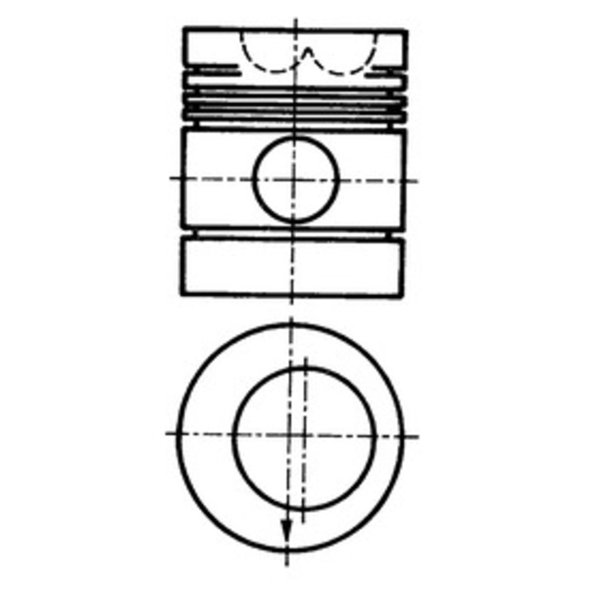 Männät KOLBENSCHMIDT 92772600