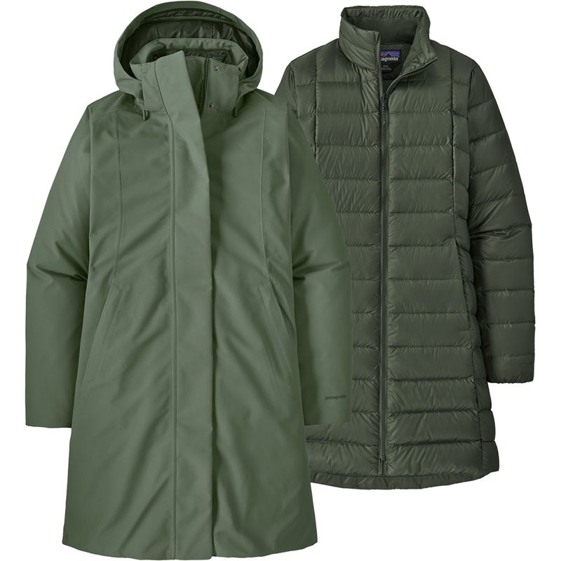 Patagonia W's Tres 3-in-1 Parka Old Growth Green - XL