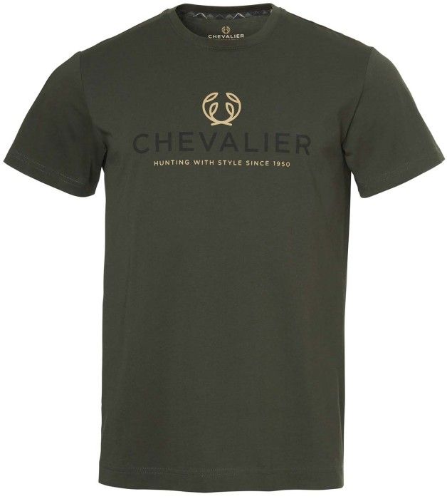 Chevalier Logo T-shirt Men Dark Green - S