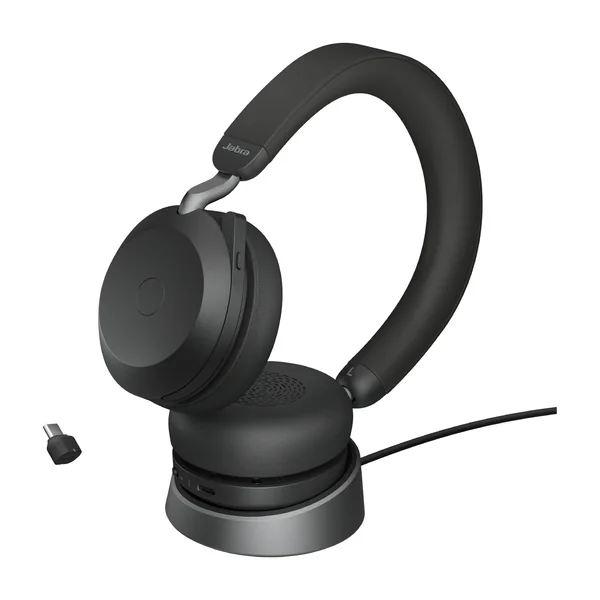 Jabra Evolve2 75 -langaton stereokuulokemikrofoni + latausteline