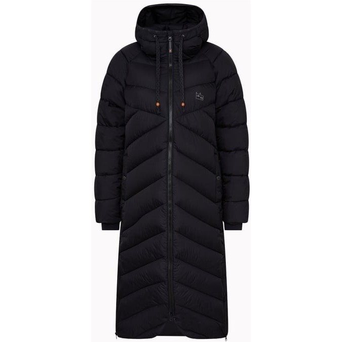 Varg W Kalix Winter Parka Carbon Black - L