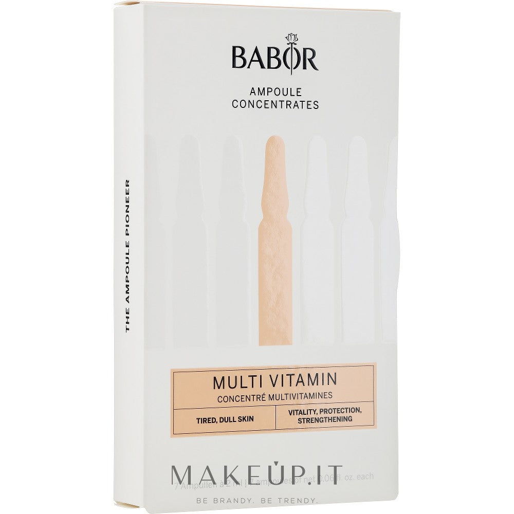 Babor Konsentroitu monivitamiinipullo (7 x 2 ml) 14 ml