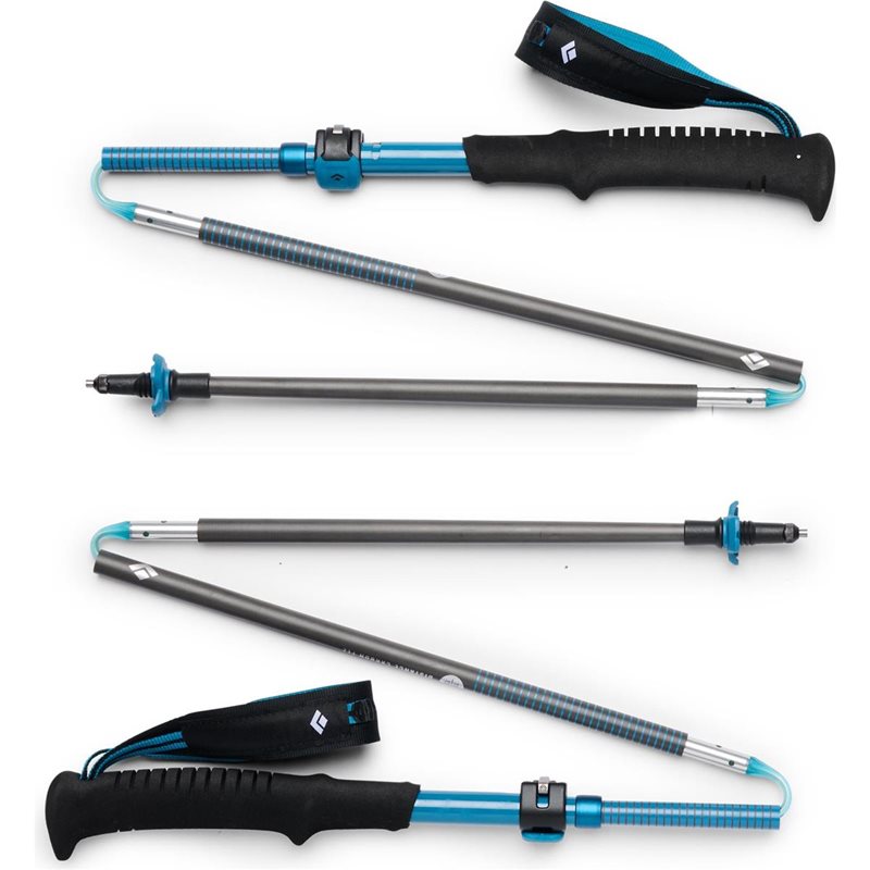 Black Diamond Distance Carbon FlzPoles Desert Sky - 140 cm