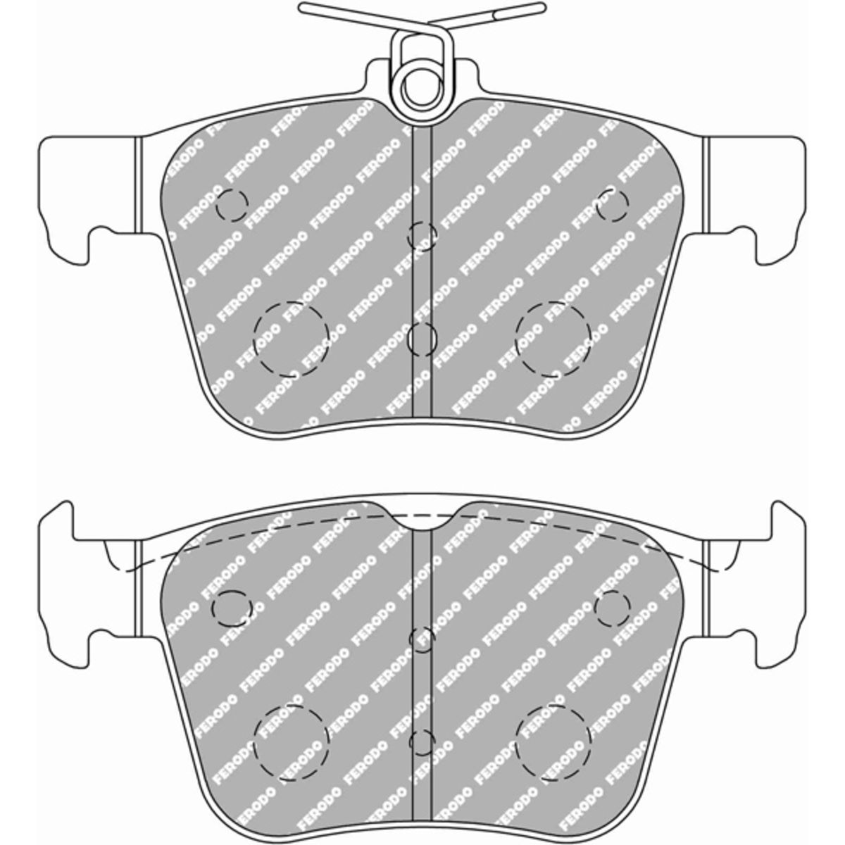 Jarrupalat, levyjarru FERODO FCP4697H