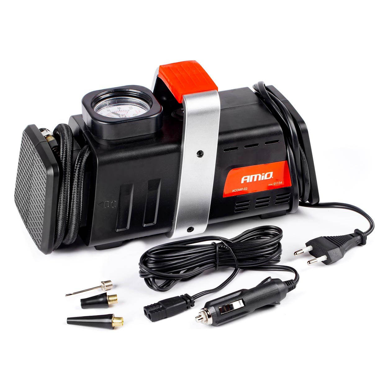 Paineilmakompressori 12 V / 230 V, Amio