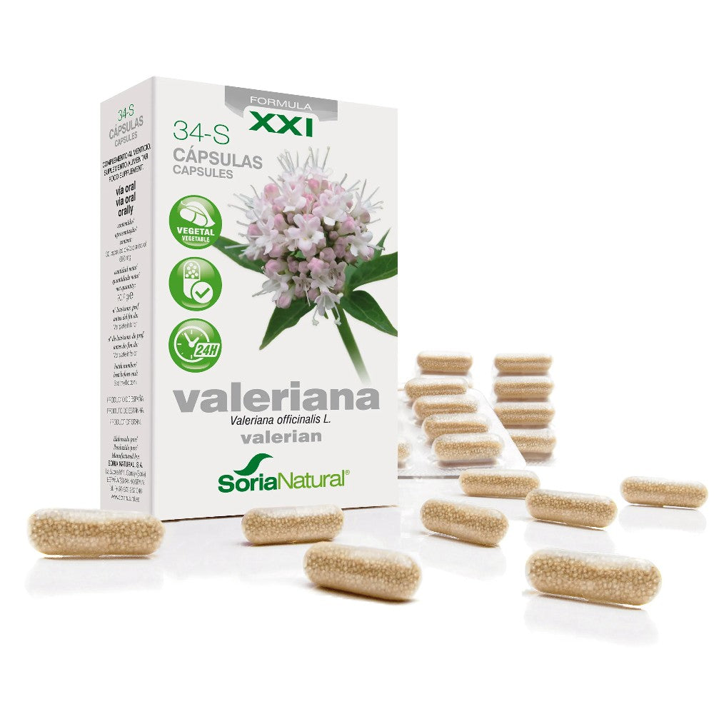 Soria 34-S Valerian 600 Mg 30 depotkapselia