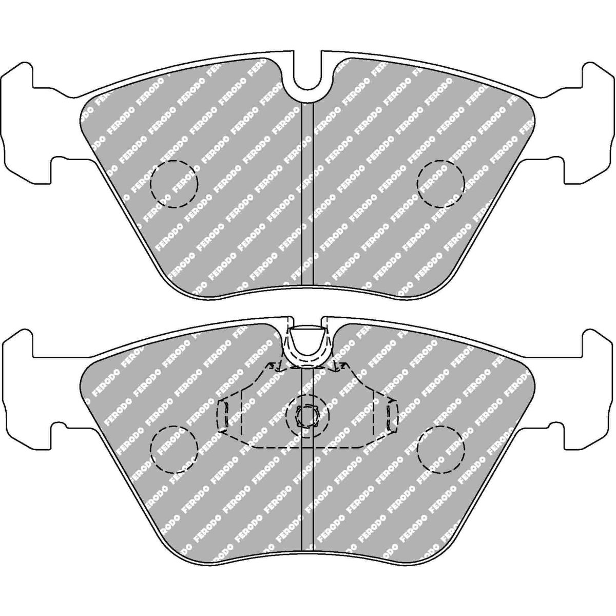 Jarrupalat, levyjarru FERODO RACING FCP1073W