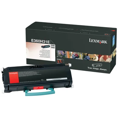 Lexmark Värikasetti musta 9.000 sivua E360H31E Vastaa: N/A