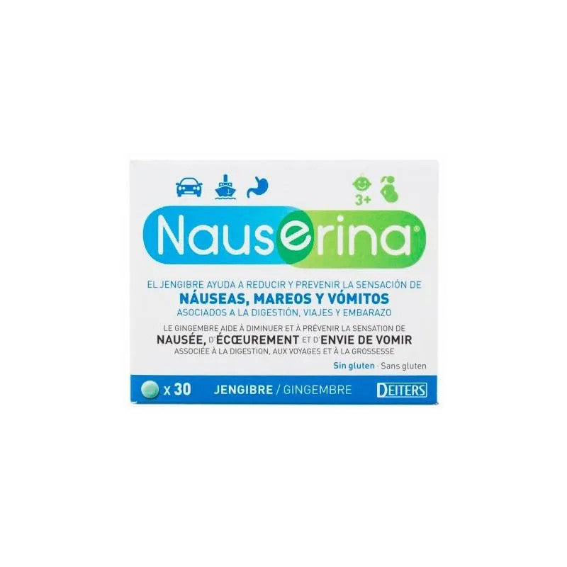 Deiters Nauserina 30 tablettia