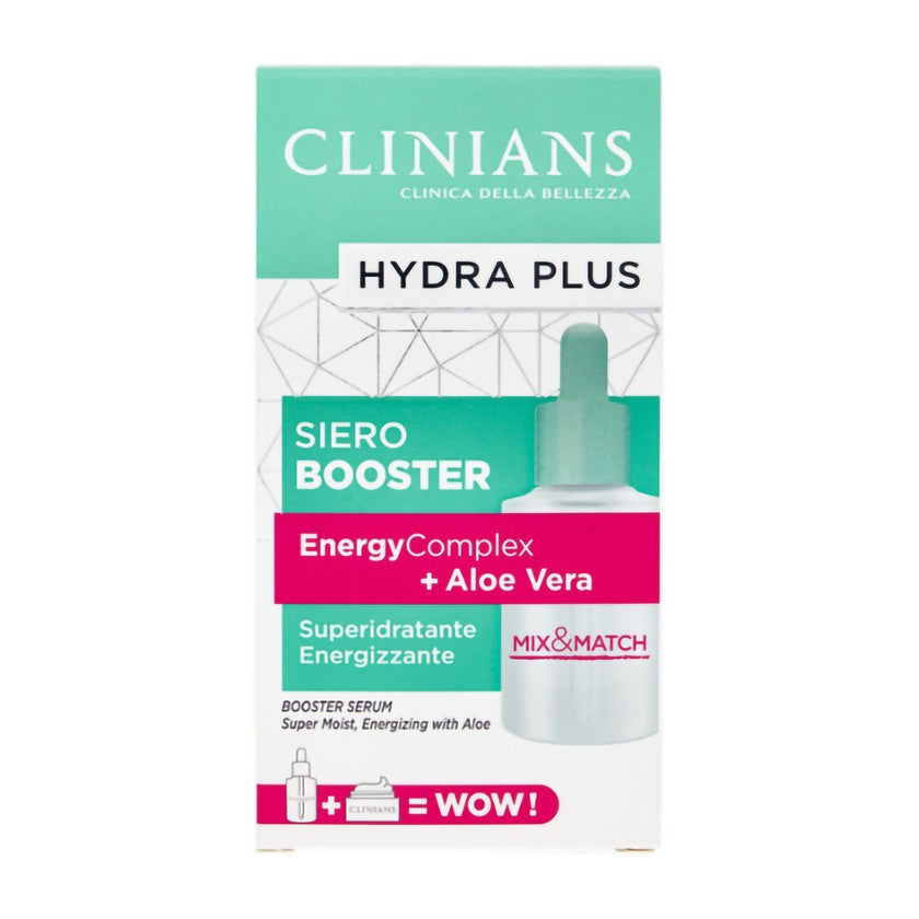 Clinians Hydra Plus Superkosteuttava ja Energisoiva Booster-seerumi, 30 ml