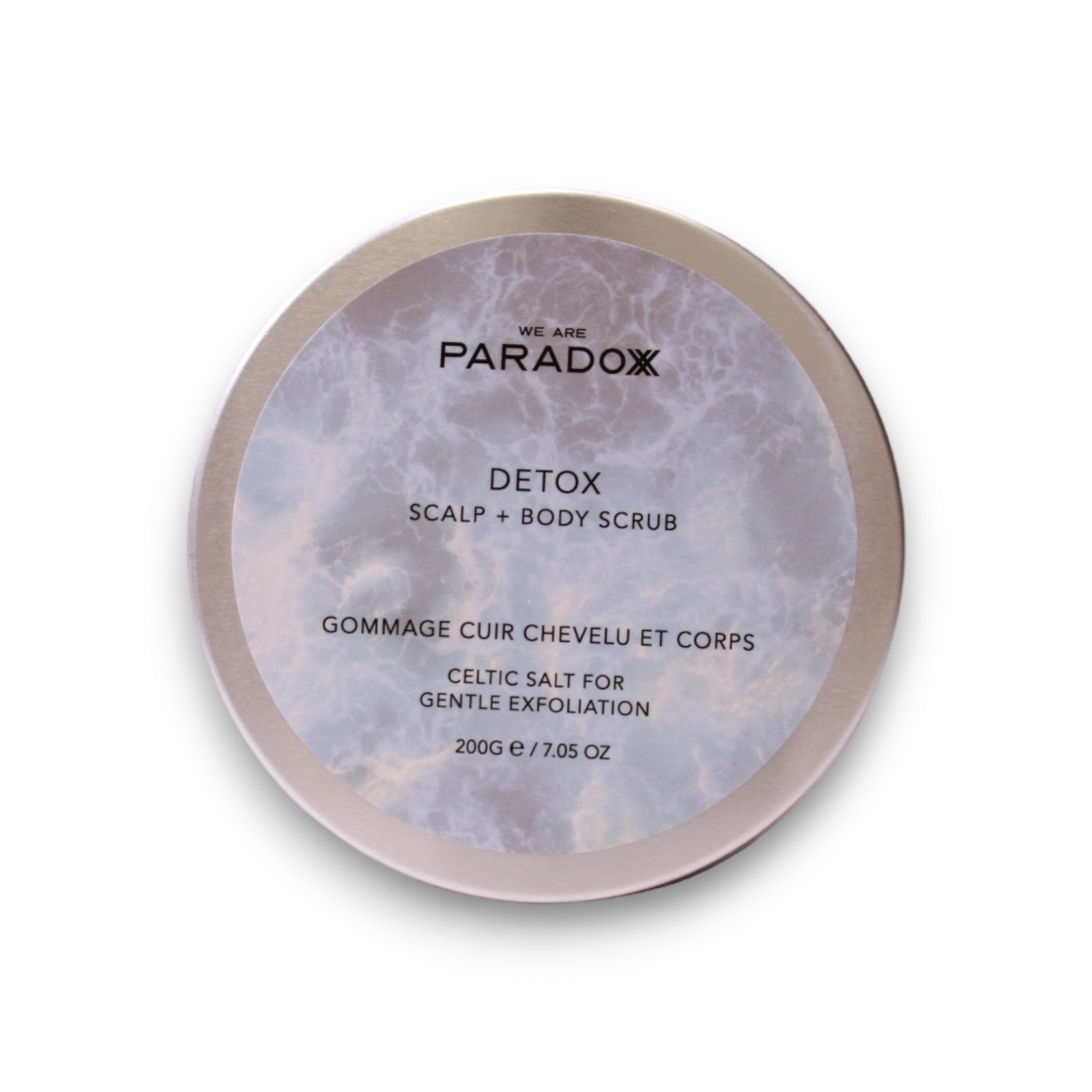 We Are Paradoxx Detoxifying päänahan ja vartalokuorinta 200g