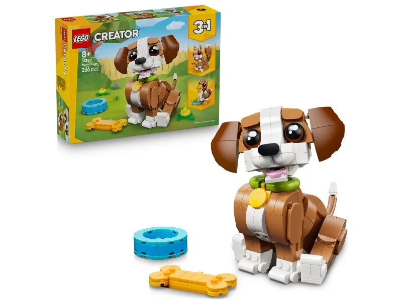 LEGO Creator 31382 Söpöt eläimet: Leikkisä koiranpentu