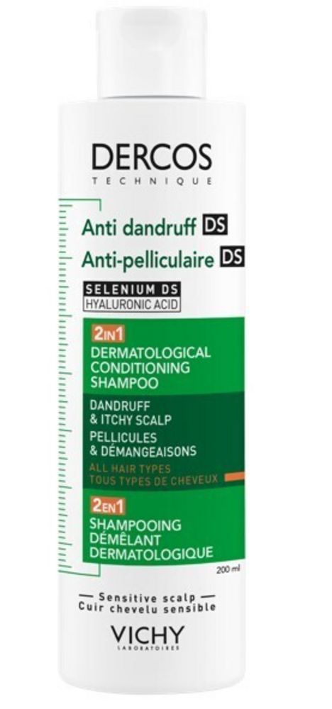 Vichy Dercos Technique 2-in-1 hilseshampoo 200 ml