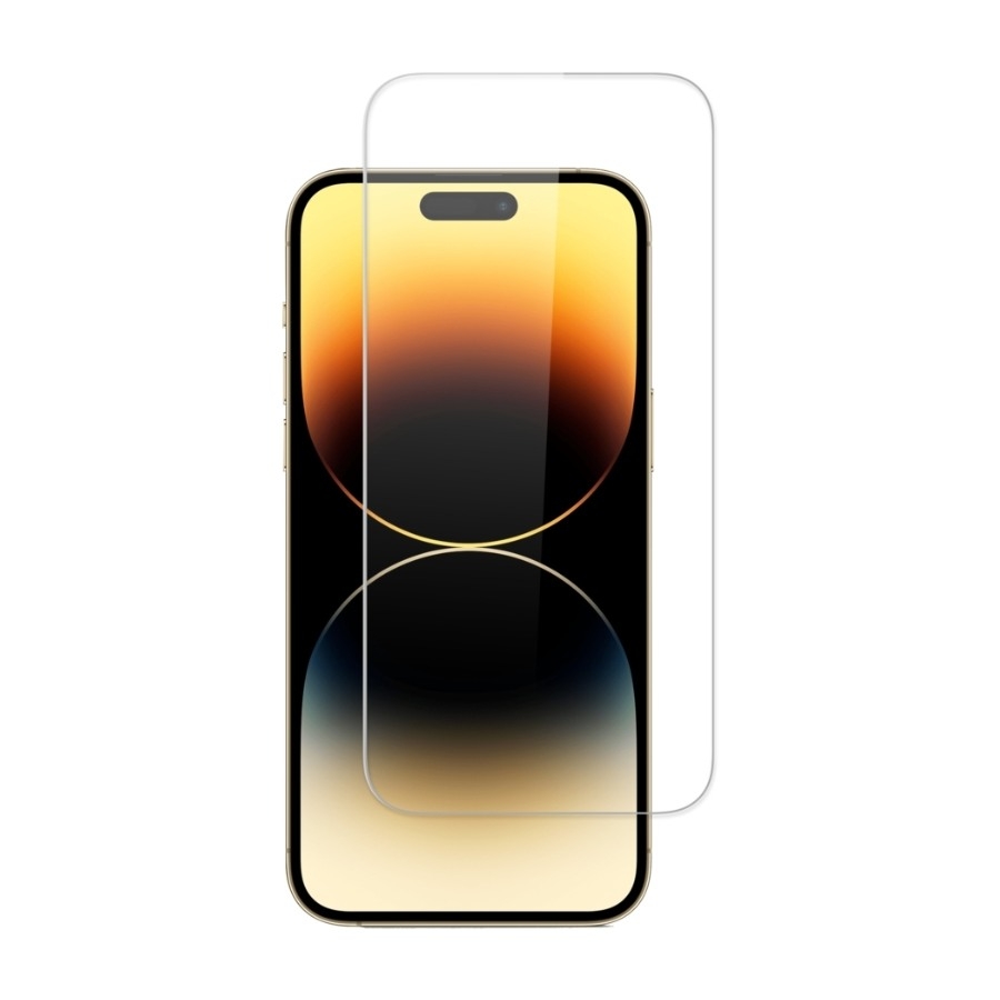 Screenor Premium Tempered Silver Edition, iPhone 15 Plus -panssarilasi