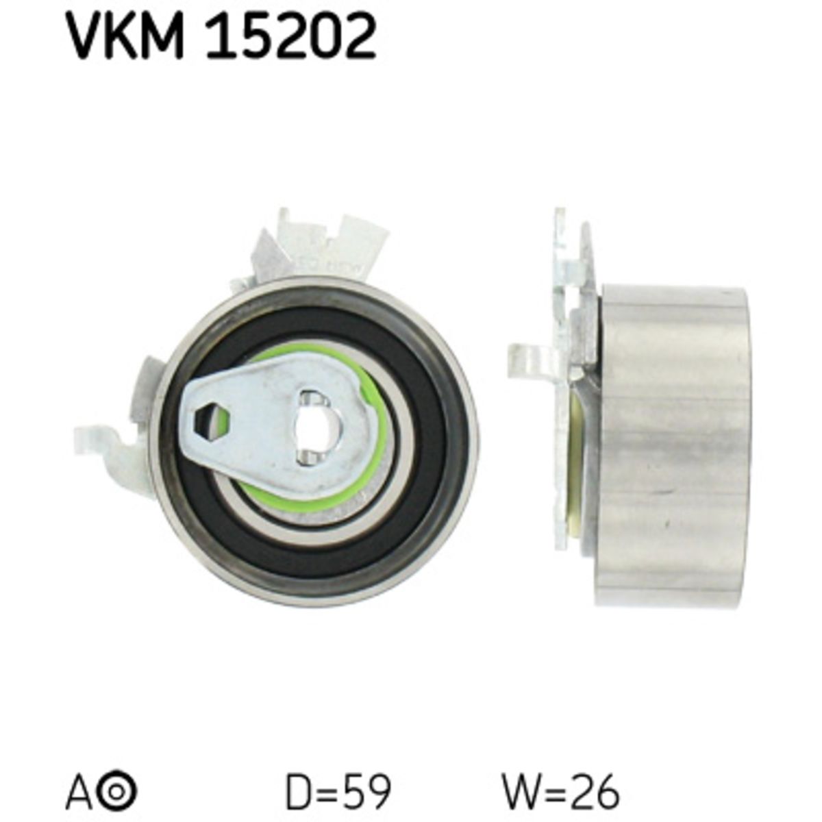 Kiristysrulla, hammashihnat SKF VKM 15202